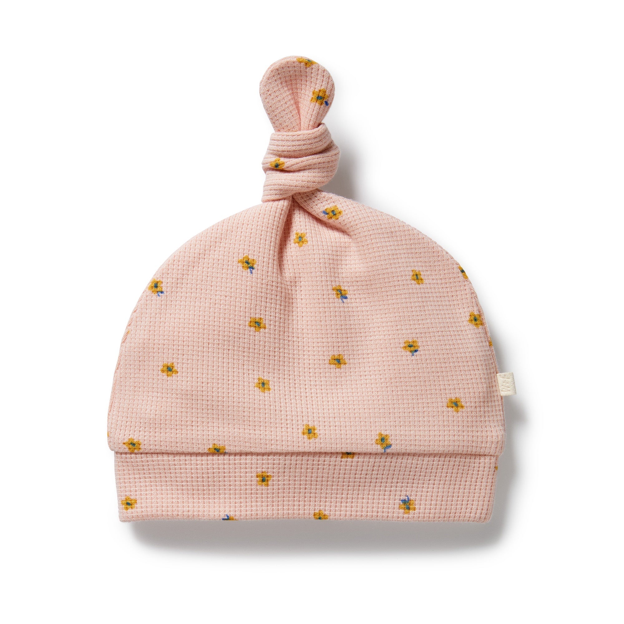 Wilson & Frenchy - Little Fleur Organic Waffle Knot Hat
