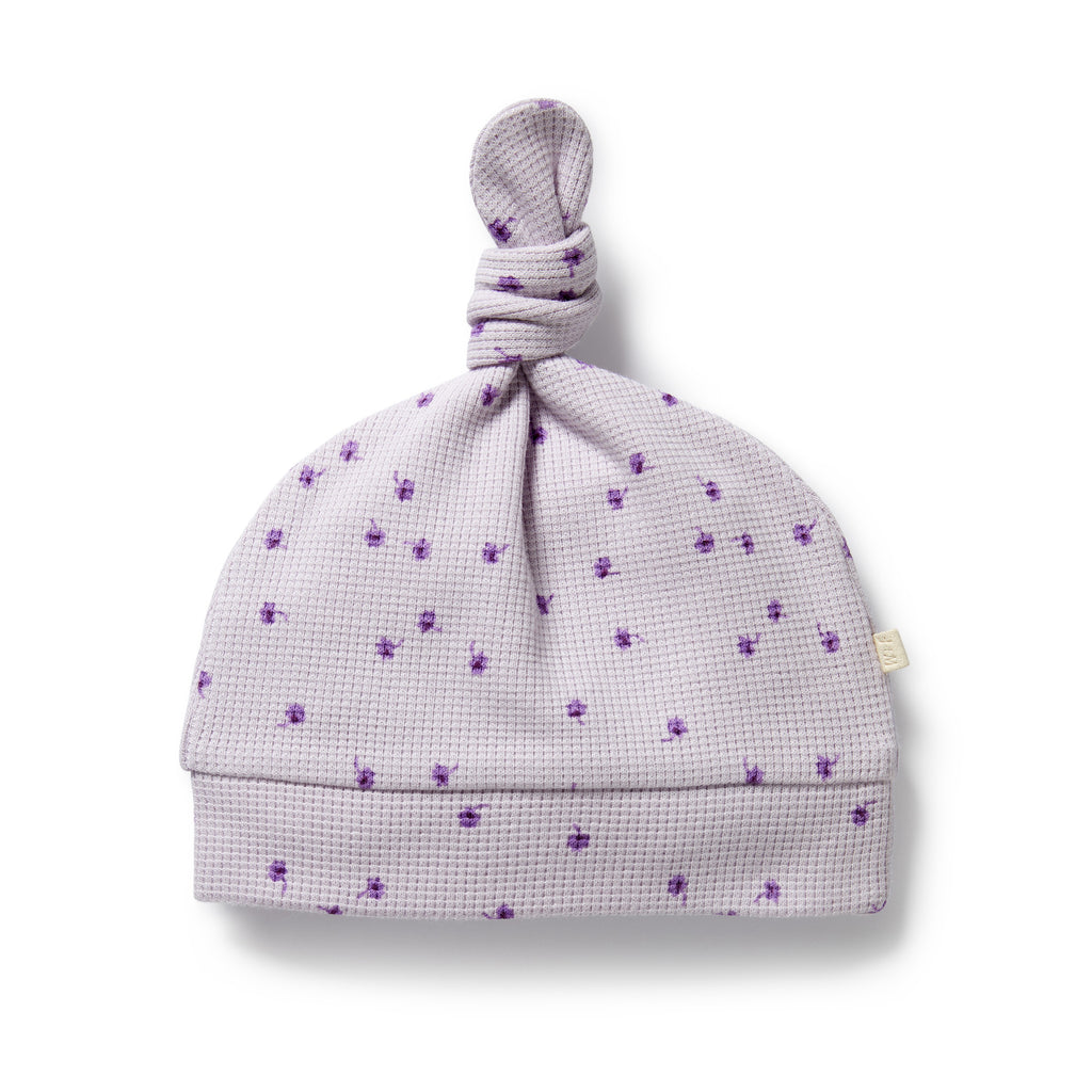 Wilson & Frenchy - Lulu Daisy Organic Waffle Knot Hat
