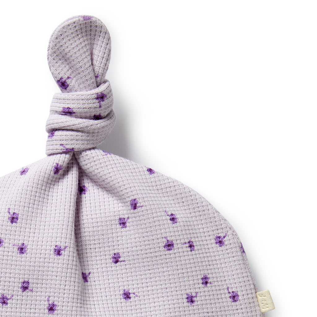Wilson & Frenchy - Lulu Daisy Organic Waffle Knot Hat