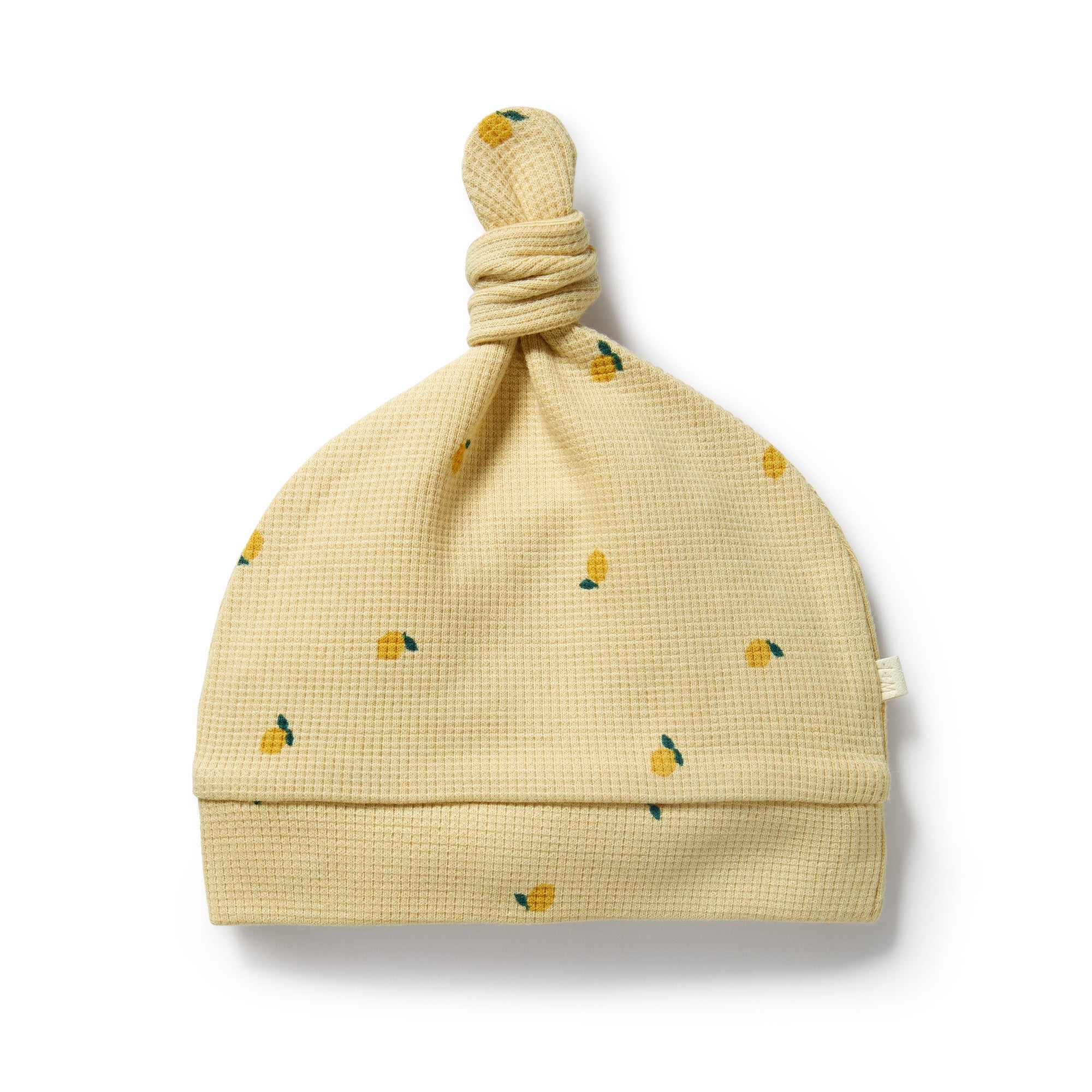 Wilson & Frenchy - Little Lemon Organic Waffle Knot Hat
