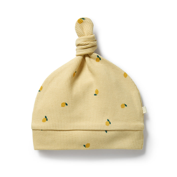 Wilson & Frenchy - Little Lemon Organic Waffle Knot Hat
