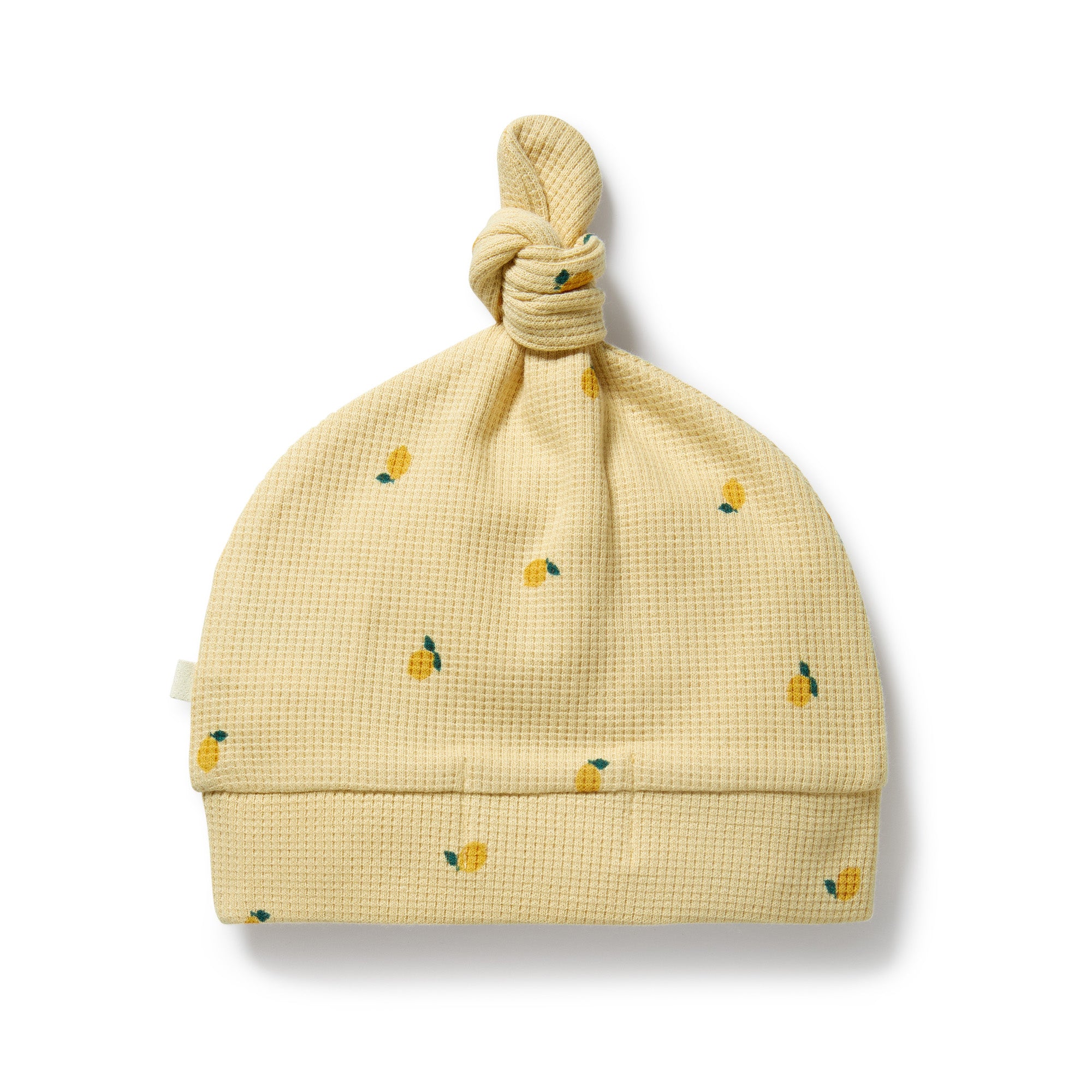 Wilson & Frenchy - Little Lemon Organic Waffle Knot Hat