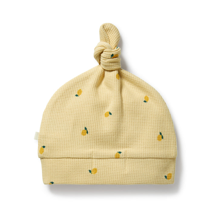 Wilson & Frenchy - Little Lemon Organic Waffle Knot Hat