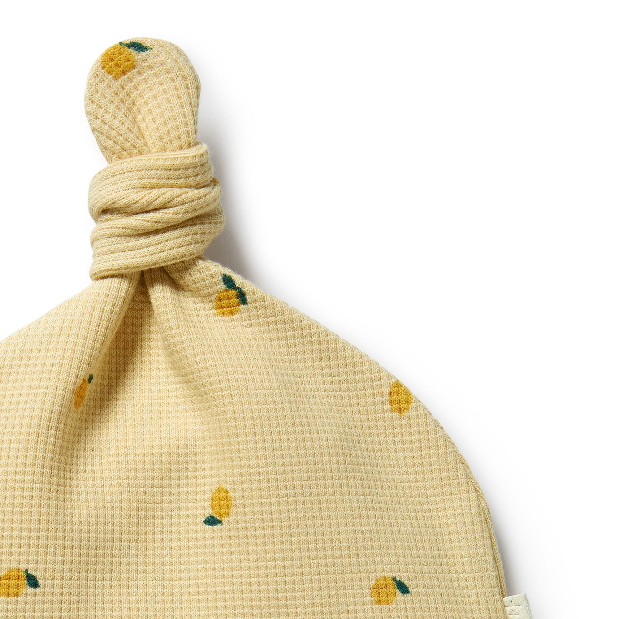 Wilson & Frenchy - Little Lemon Organic Waffle Knot Hat