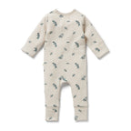 Wilson & Frenchy - Little Olive Organic Waffle Zipsuit