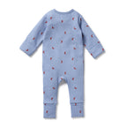 Wilson & Frenchy - Hey Moon Organic Waffle Zipsuit