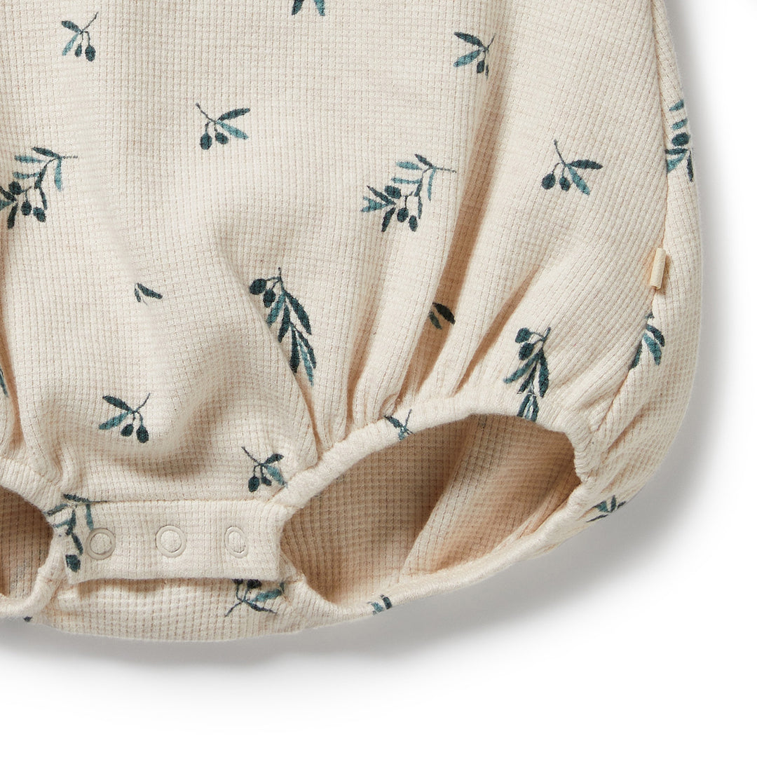 Wilson & Frenchy - Little Olive Organic Waffle Bodysuit