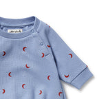 Wilson & Frenchy - Hey Moon Organic Waffle Bodysuit