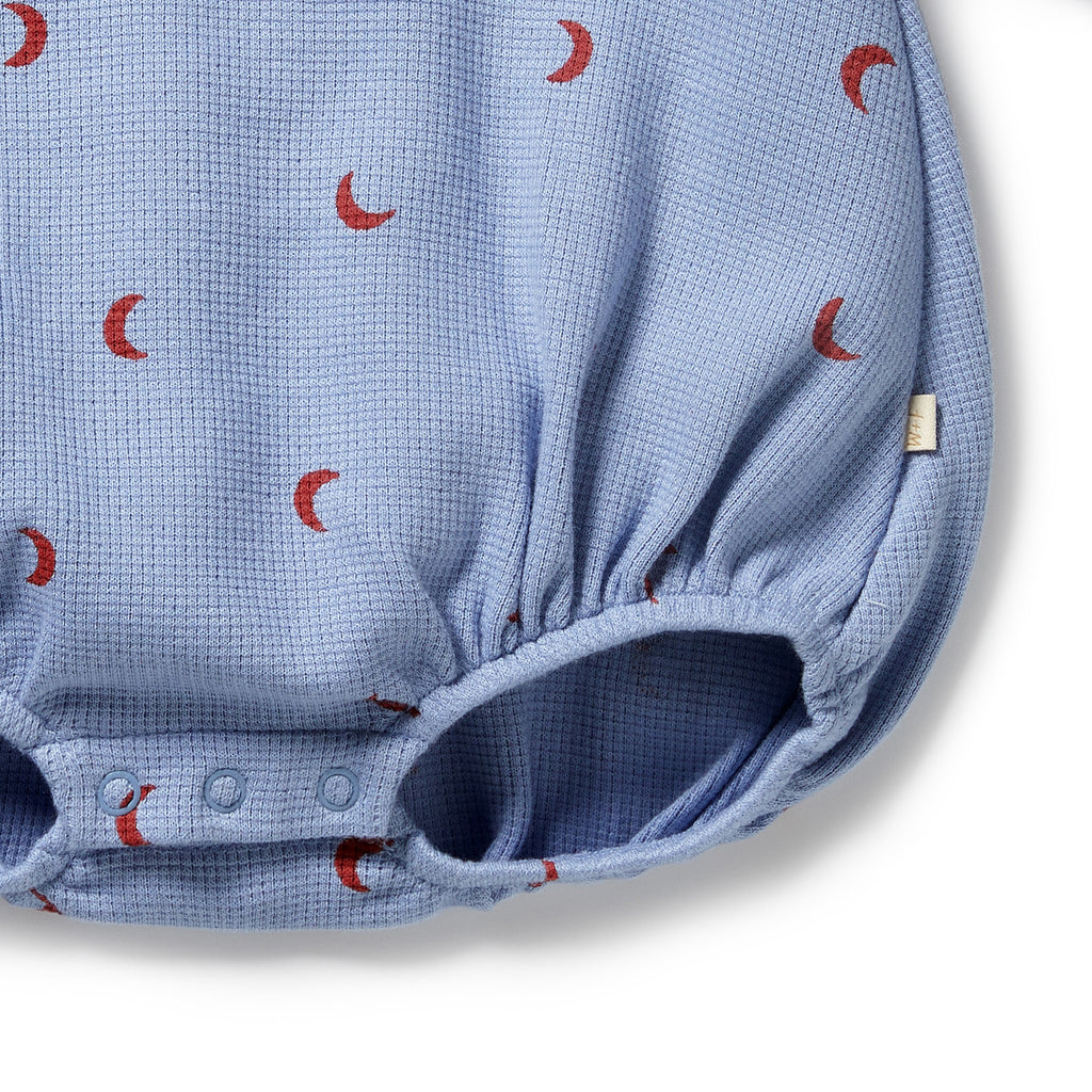 Wilson & Frenchy - Hey Moon Organic Waffle Bodysuit