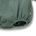 Wilson & Frenchy - Pine Green Organic Waffle Bodysuit