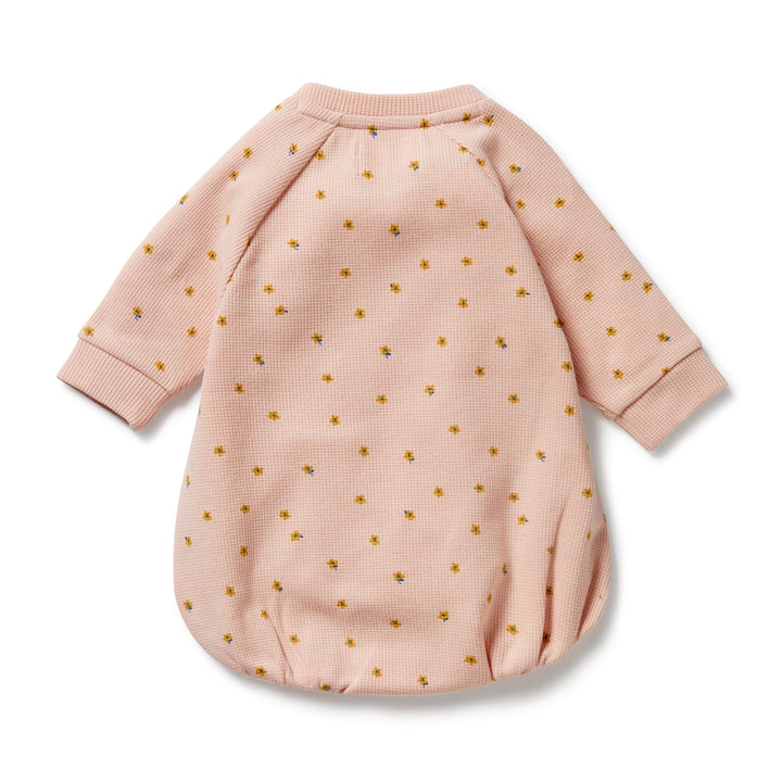 Wilson & Frenchy - Little Fleur Organic Waffle Bodysuit