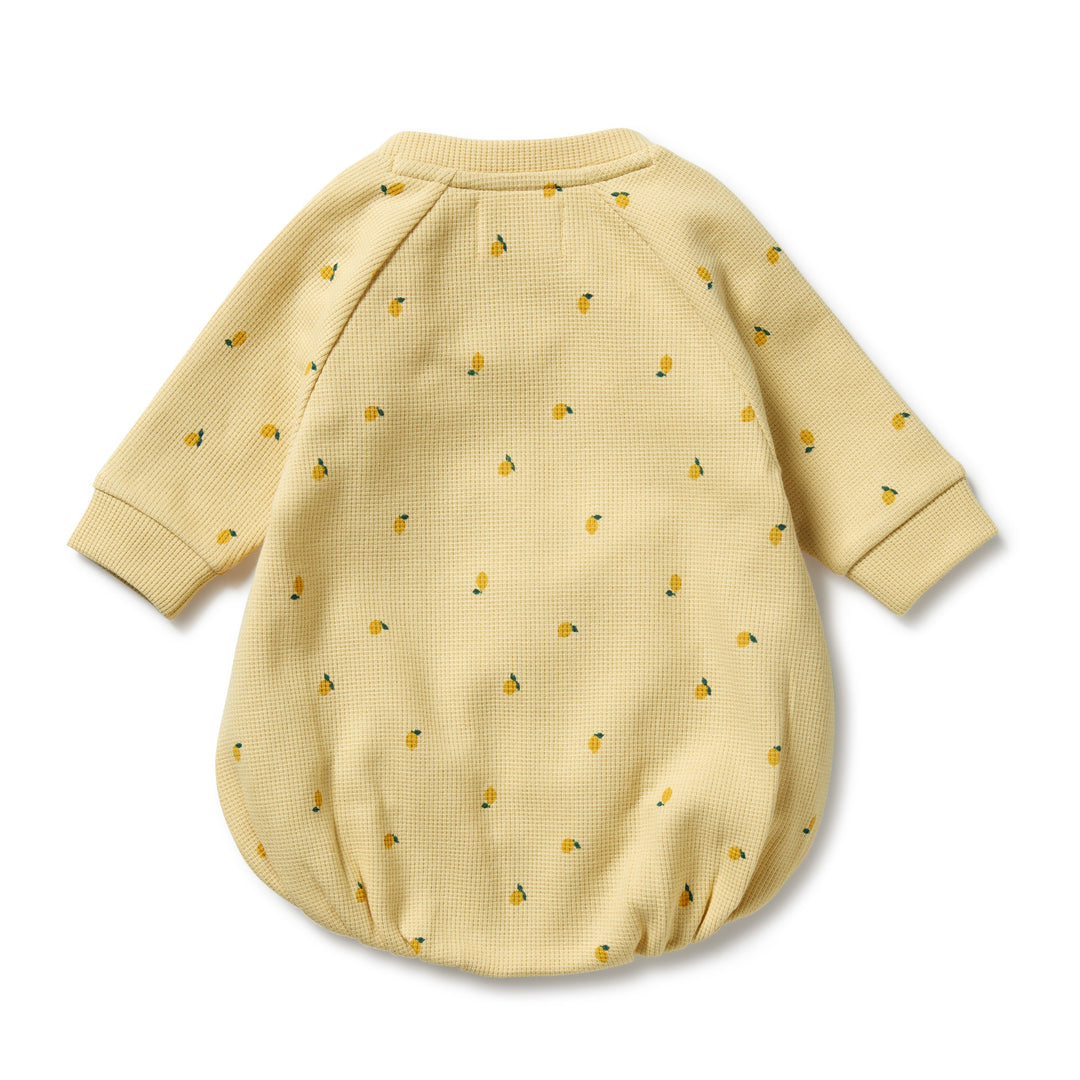 Wilson & Frenchy - Little Lemon Organic Waffle Bodysuit