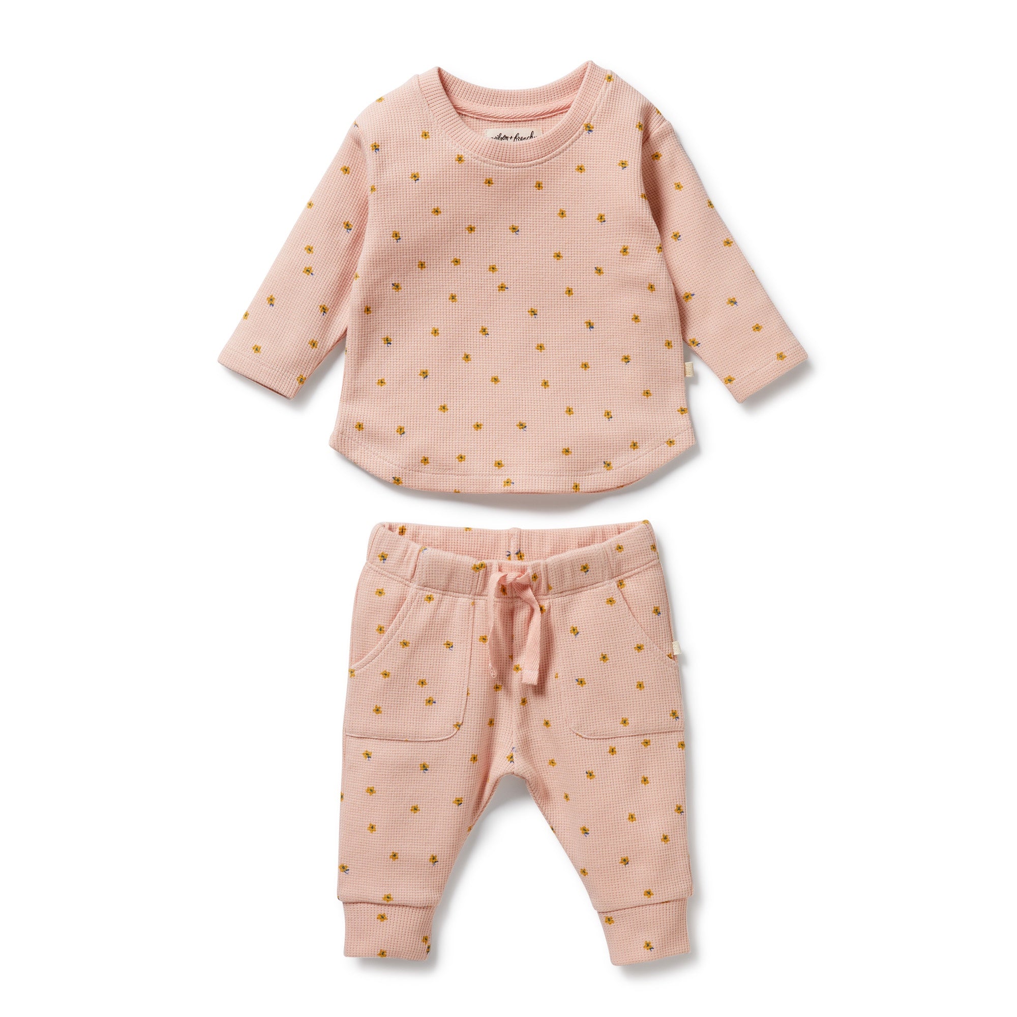 Wilson & Frenchy - Little Fleur Organic Waffle Set