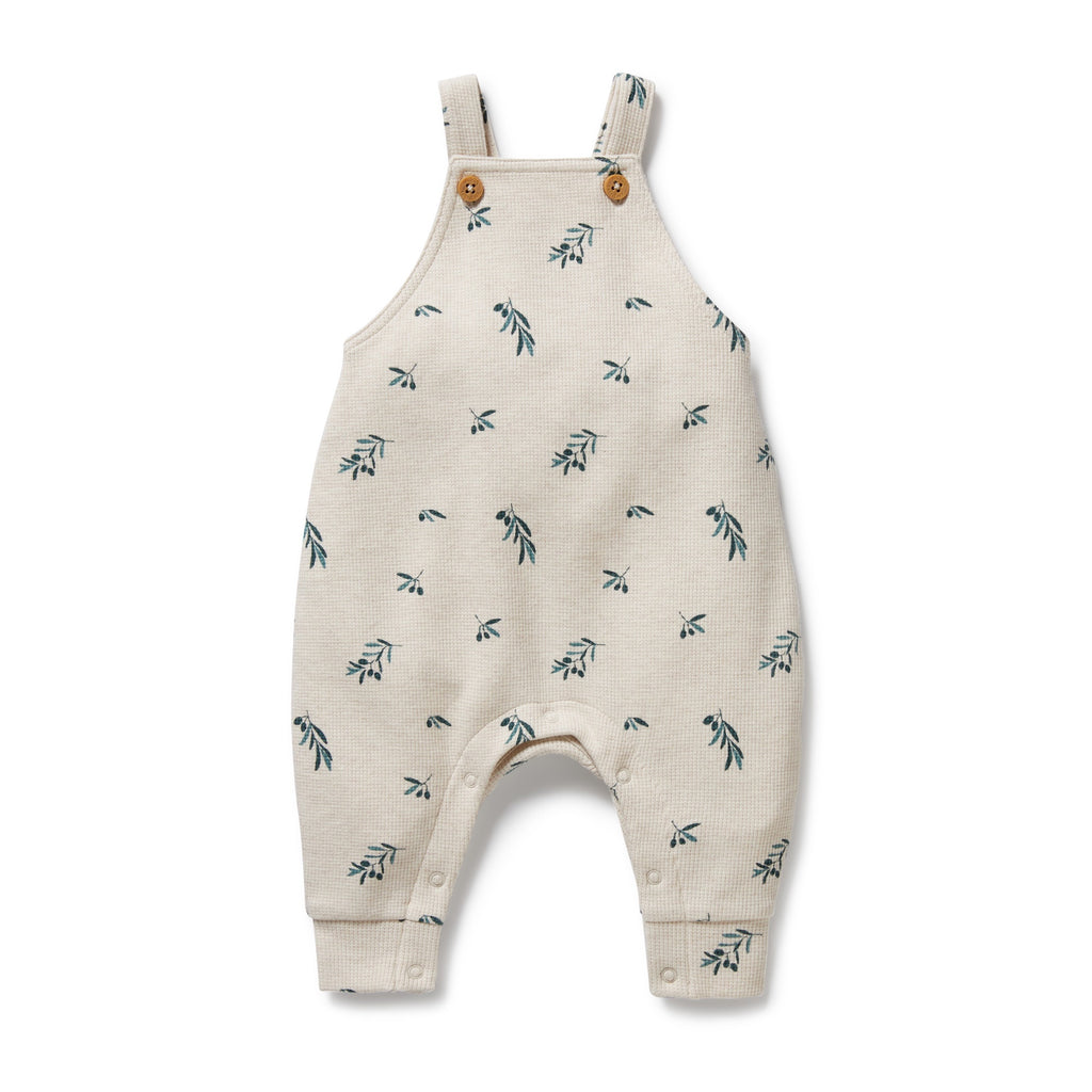 Wilson & Frenchy - Little Olive Organic Waffle Overall
