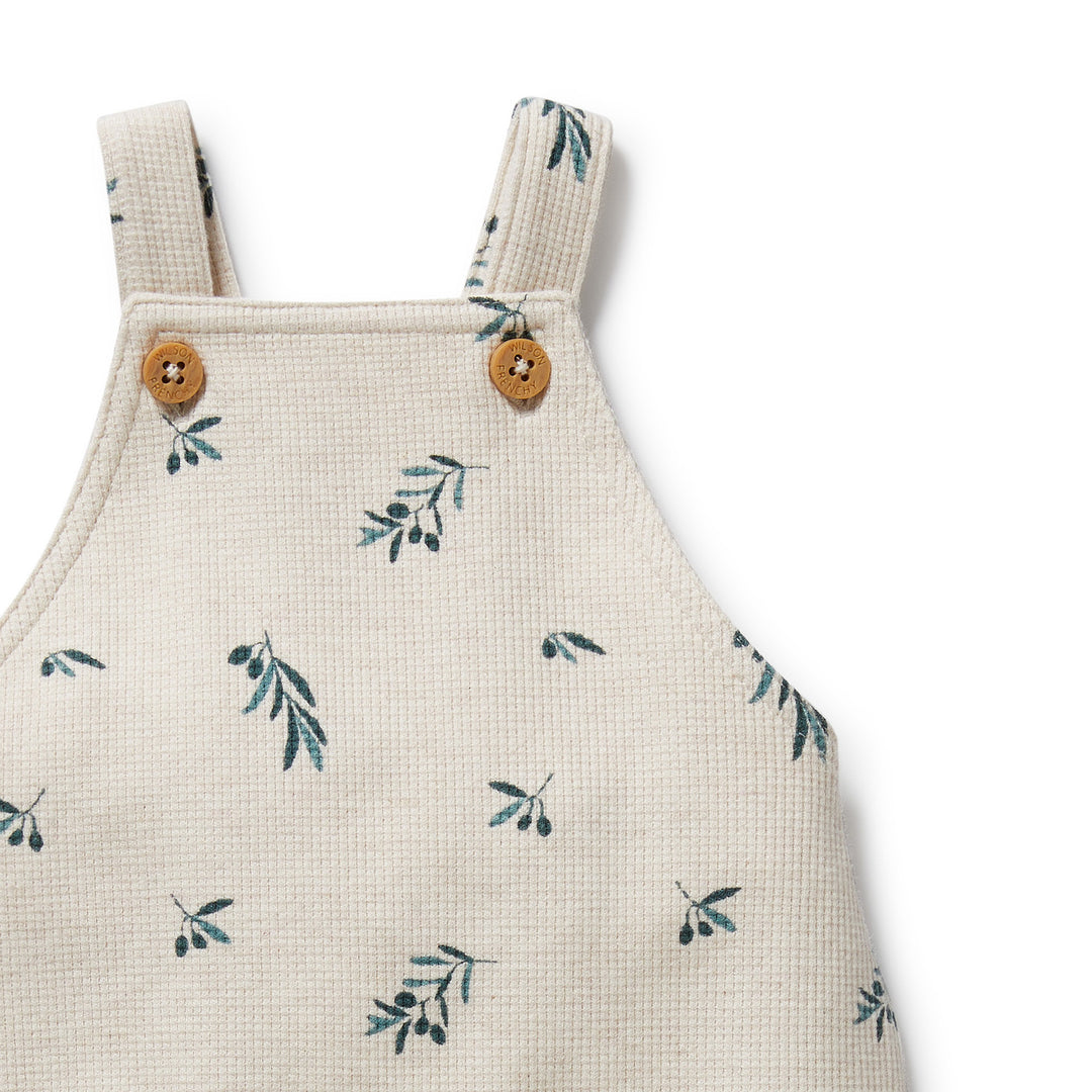 Wilson & Frenchy - Little Olive Organic Waffle Overall