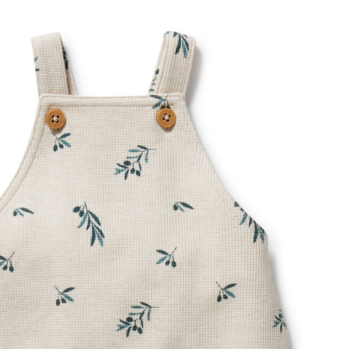 Wilson & Frenchy - Little Olive Organic Waffle Overall