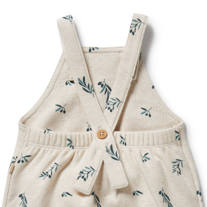Wilson & Frenchy - Little Olive Organic Waffle Overall