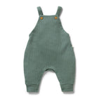 Wilson & Frenchy - Pine Green Organic Waffle Overall