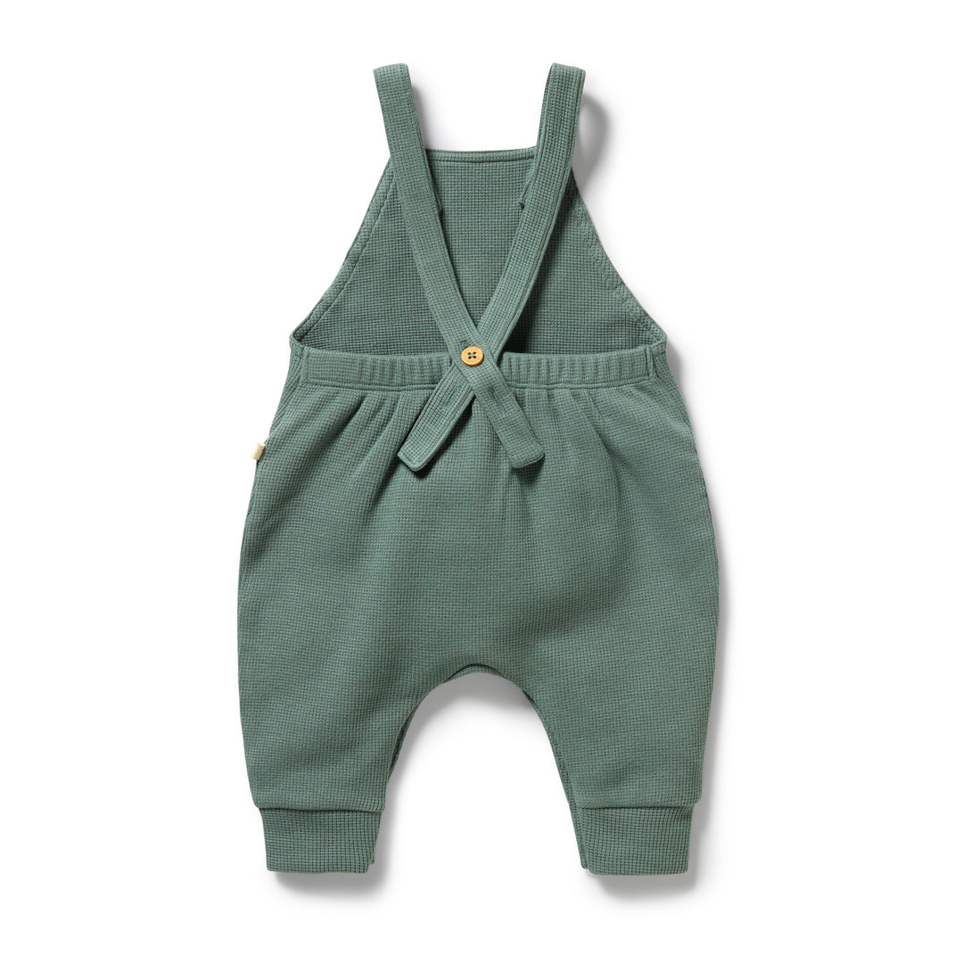 Wilson & Frenchy - Pine Green Organic Waffle Overall