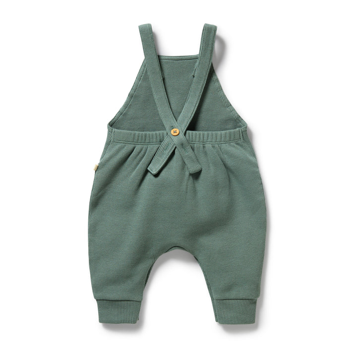 Wilson & Frenchy - Pine Green Organic Waffle Overall