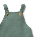 Wilson & Frenchy - Pine Green Organic Waffle Overall
