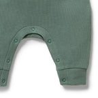 Wilson & Frenchy - Pine Green Organic Waffle Overall