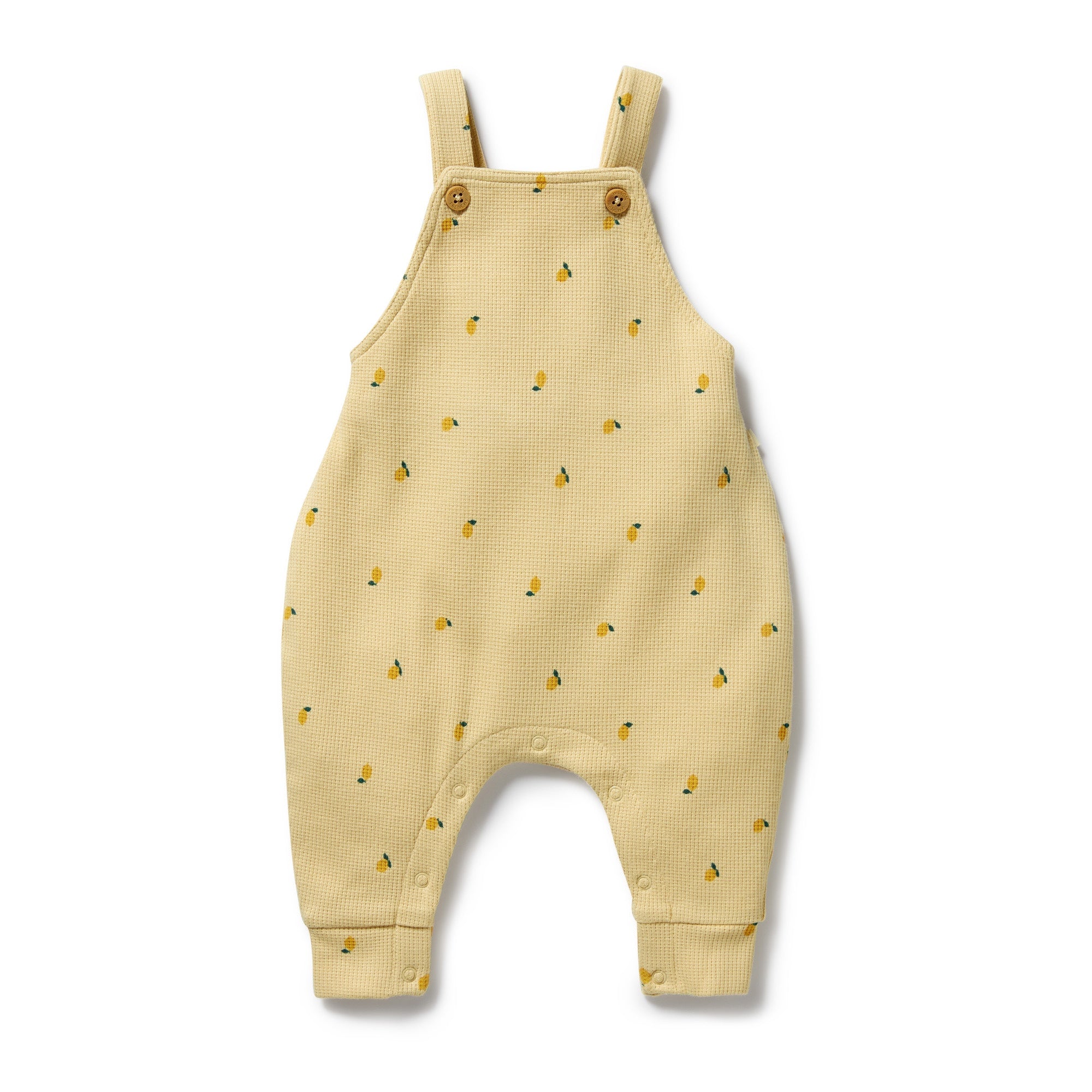 Wilson & Frenchy - Little Lemon Organic Waffle Overall