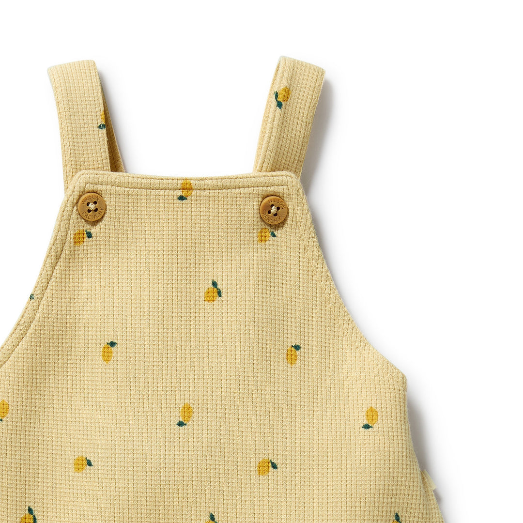 Wilson & Frenchy - Little Lemon Organic Waffle Overall