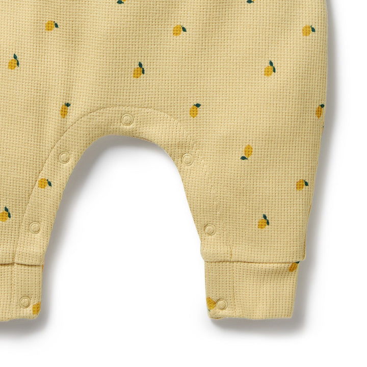 Wilson & Frenchy - Little Lemon Organic Waffle Overall
