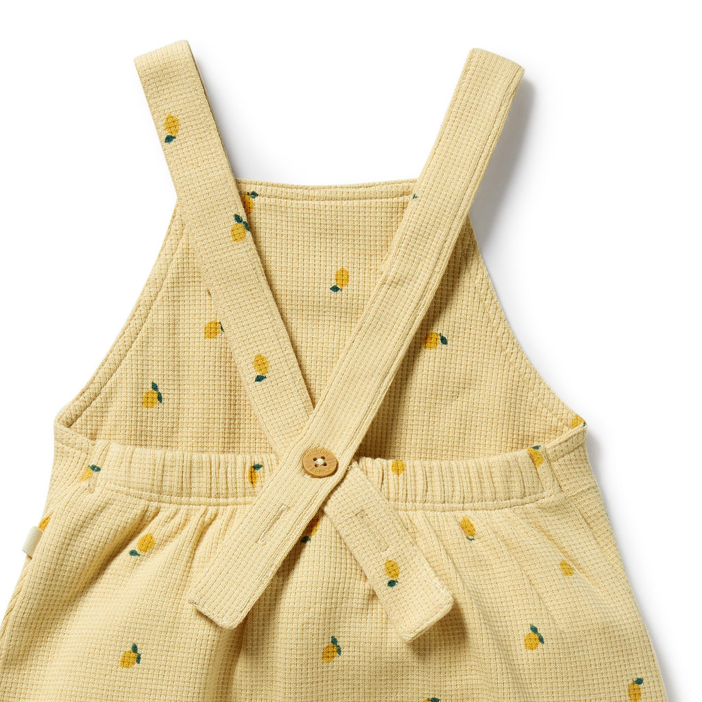 Wilson & Frenchy - Little Lemon Organic Waffle Overall