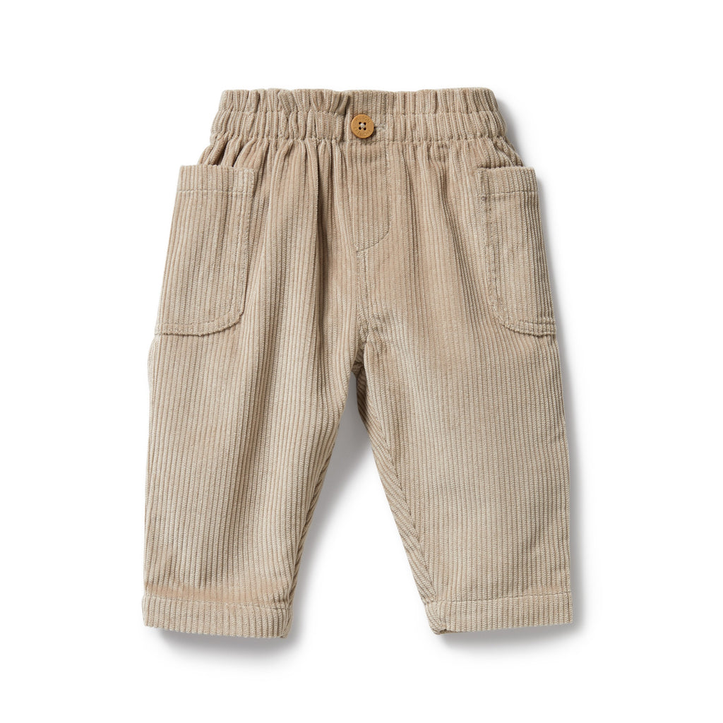 Wilson & Frenchy - Sand Organic Cord Pant