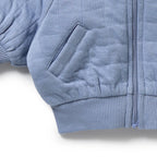 Wilson & Frenchy - Sky Blue Organic Quilted Jacket