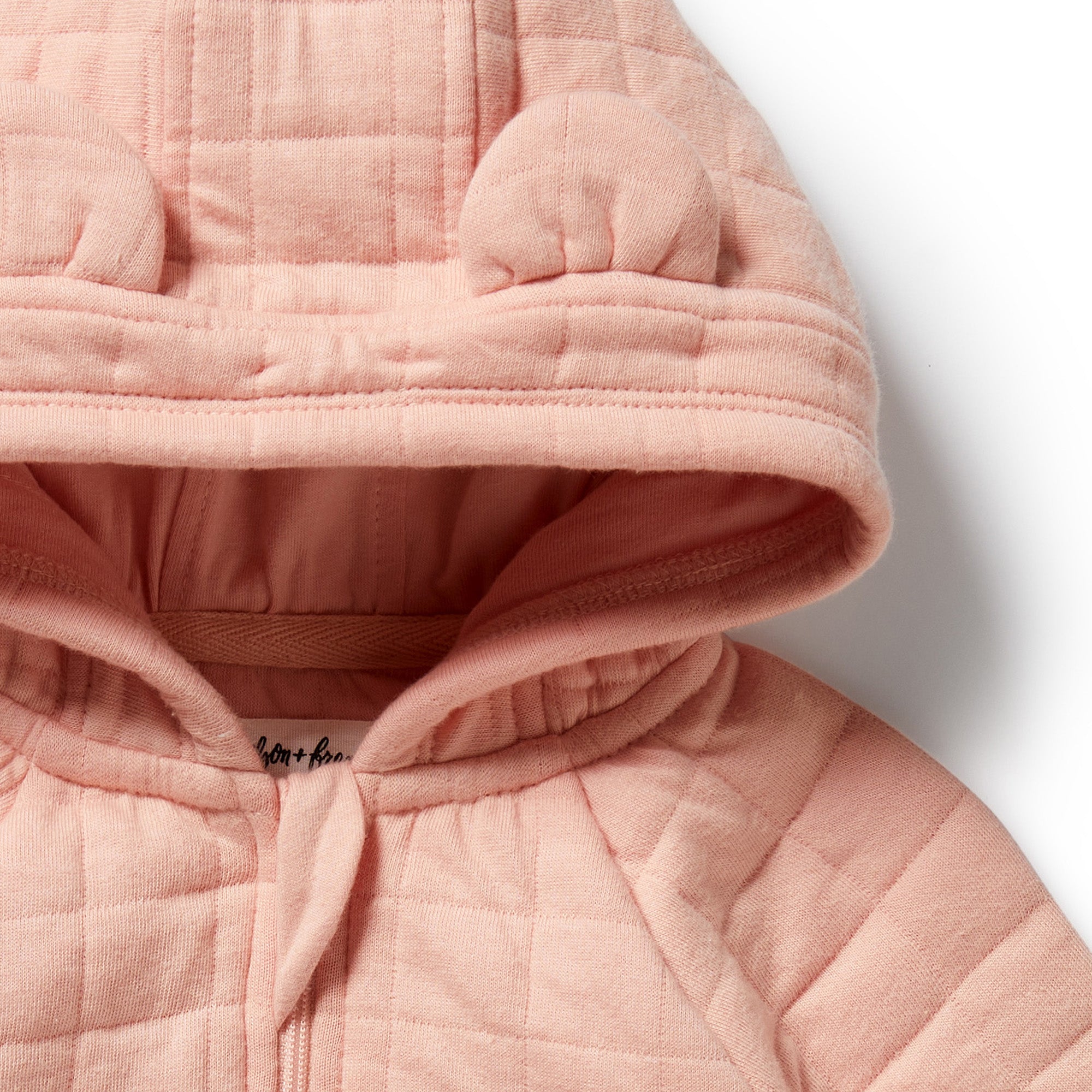 Wilson & Frenchy - Pretty Pink Organic Quilted Jacket