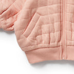 Wilson & Frenchy - Pretty Pink Organic Quilted Jacket
