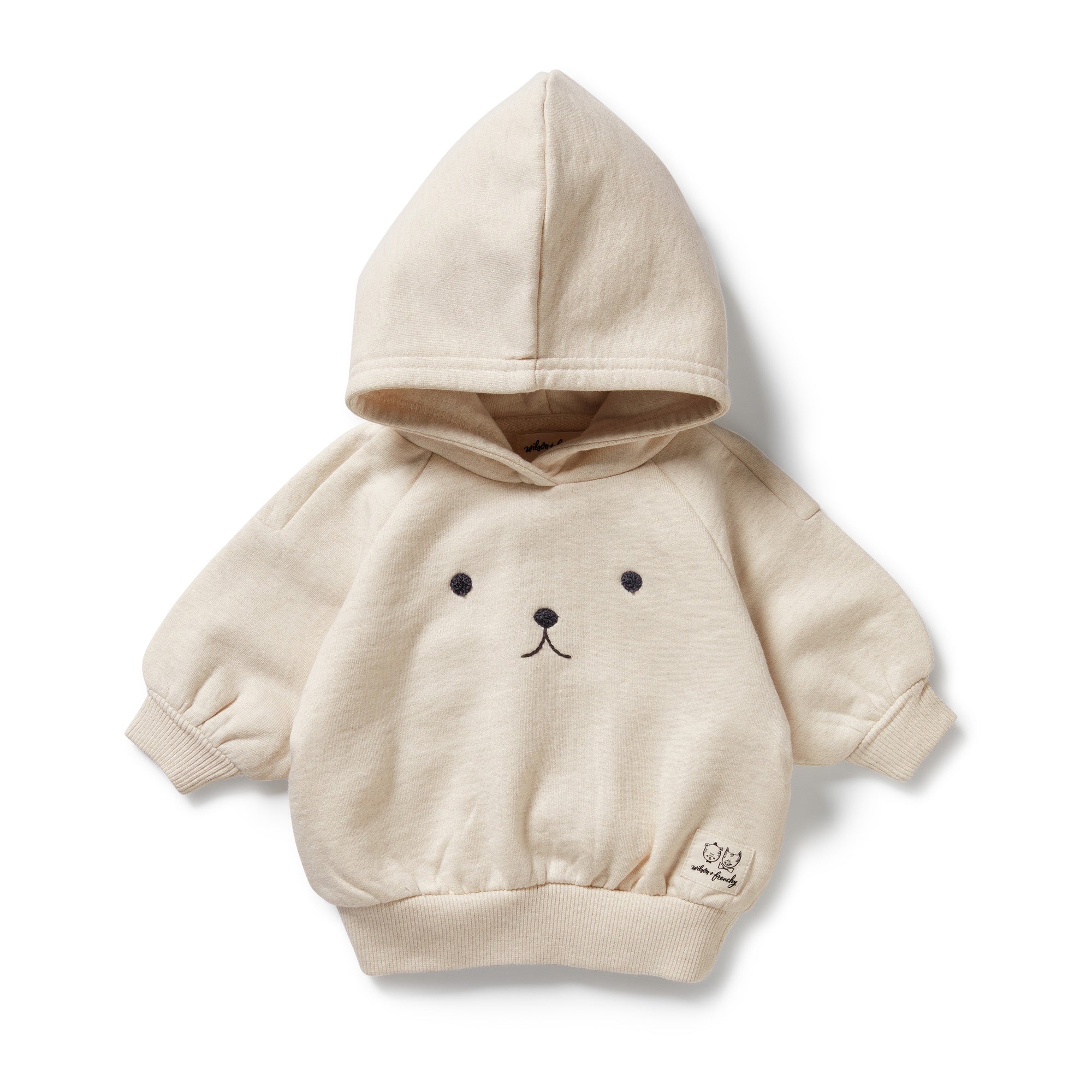Wilson & Frenchy - Oatmeal Organic Terry Hooded Sweat