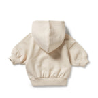 Organic Terry Hooded Sweat - Oatmeal