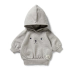 Wilson & Frenchy - Charcoal Organic Terry Hooded Sweat