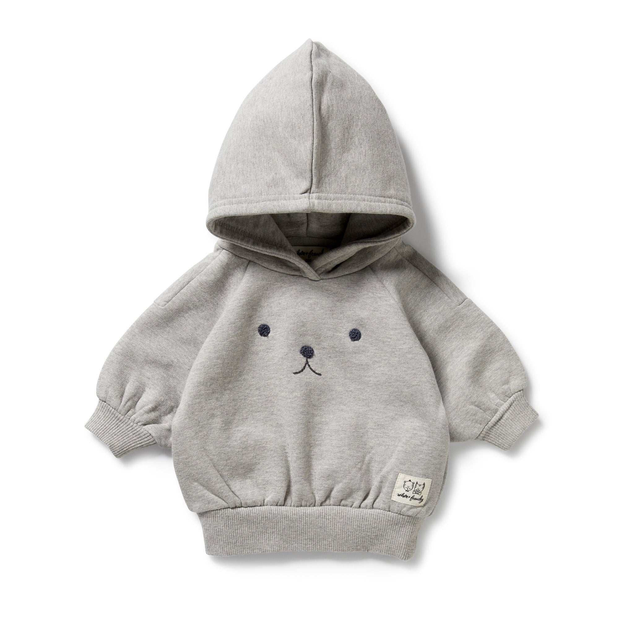 Wilson & Frenchy - Charcoal Organic Terry Hooded Sweat