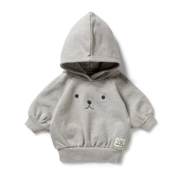 Wilson & Frenchy - Charcoal Organic Terry Hooded Sweat