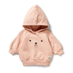 Wilson & Frenchy - Blush Pink Organic Terry Hooded Sweat