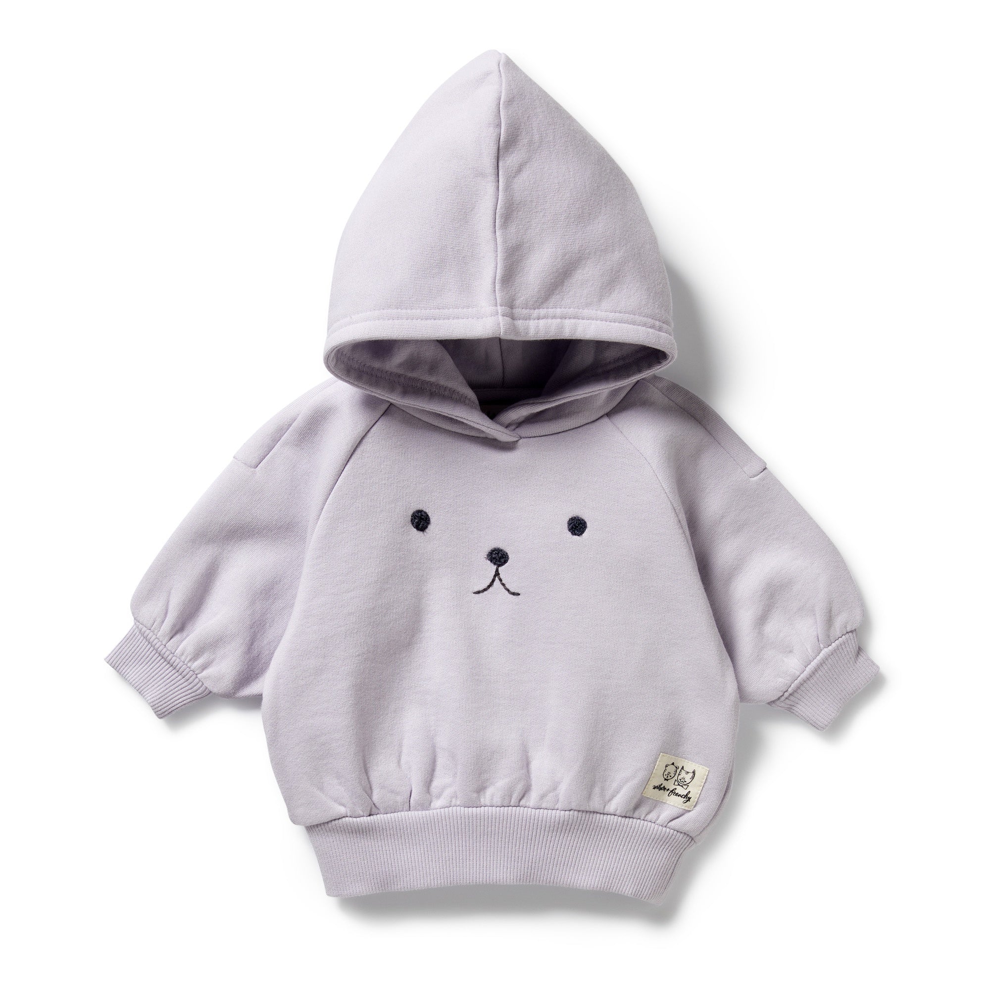 Wilson & Frenchy - Lavender Organic Terry Hooded Sweat