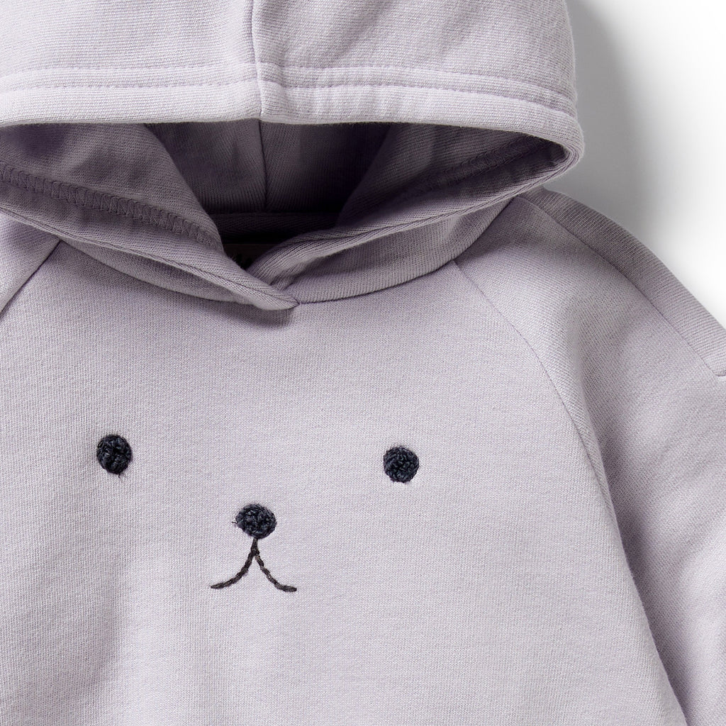 Wilson & Frenchy - Lavender Organic Terry Hooded Sweat
