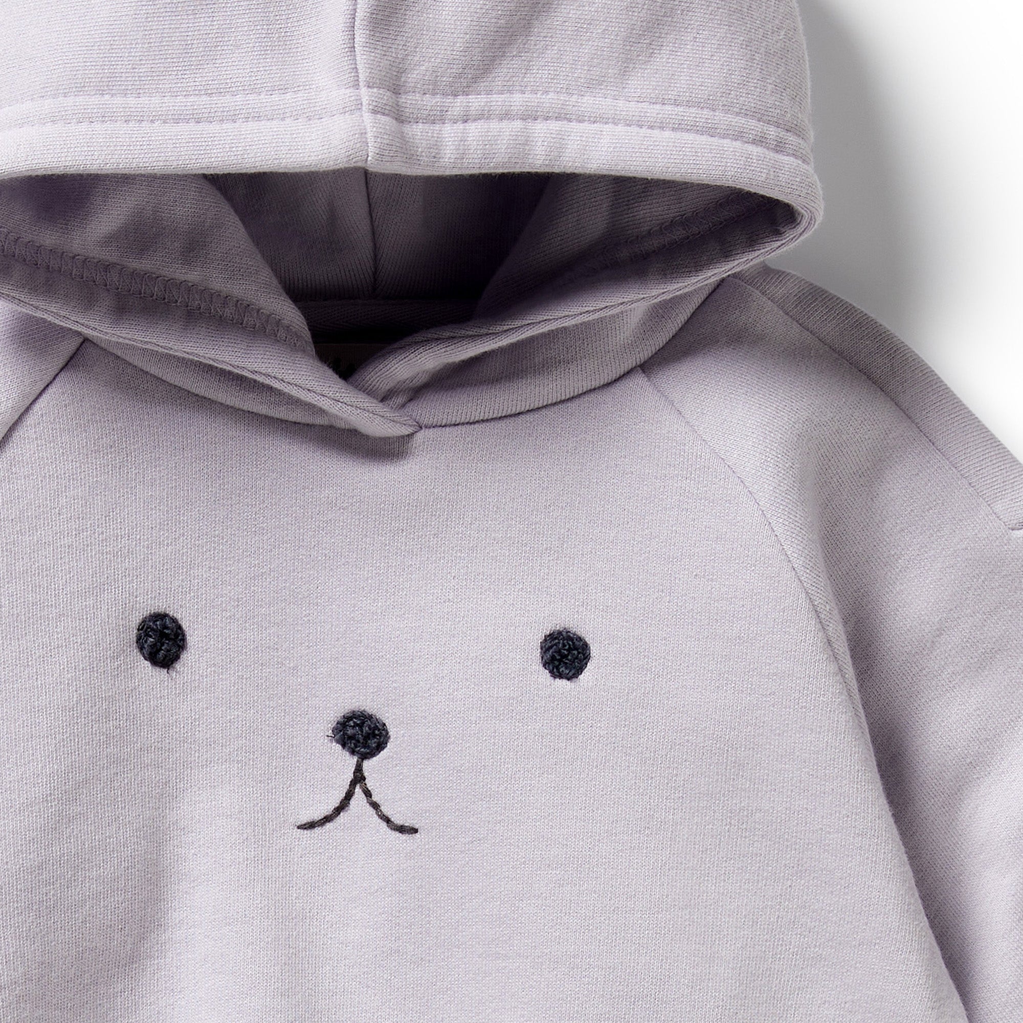 Wilson & Frenchy - Lavender Organic Terry Hooded Sweat