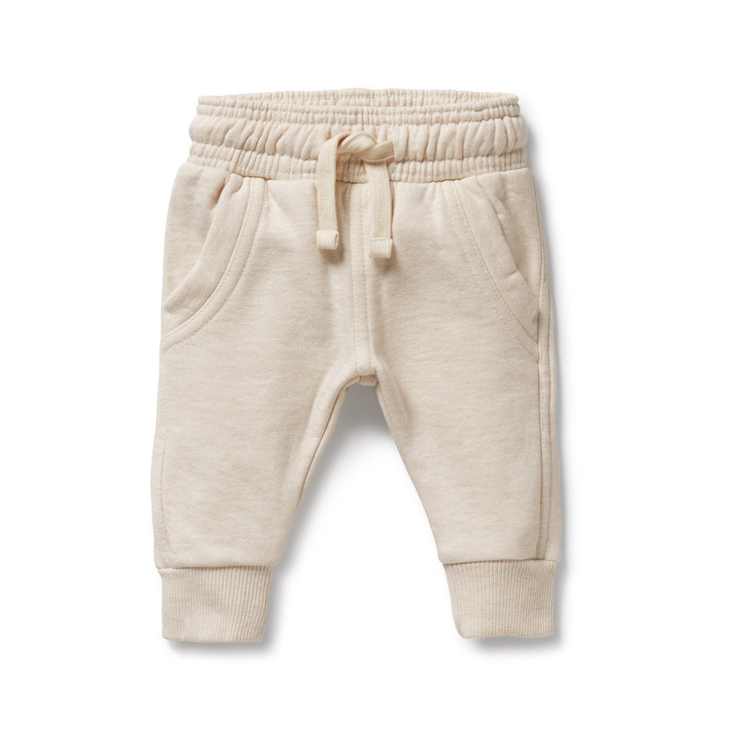 Wilson & Frenchy - Oatmeal Organic Terry Sweat Pant