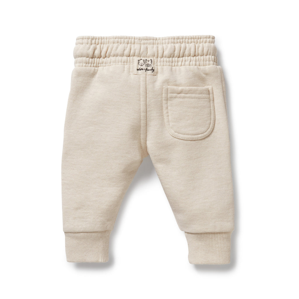 Wilson & Frenchy - Oatmeal Organic Terry Sweat Pant