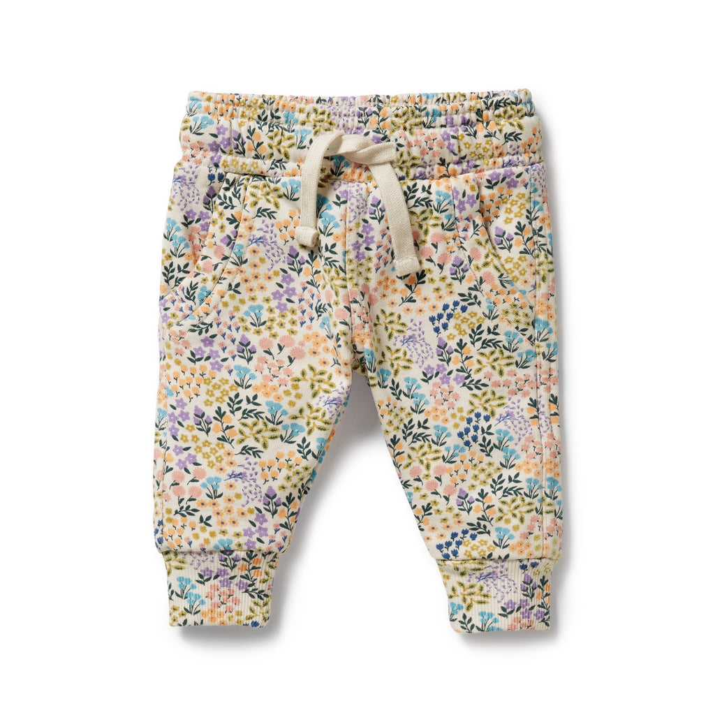 Tiny Bloom Organic Terry Sweat Pant