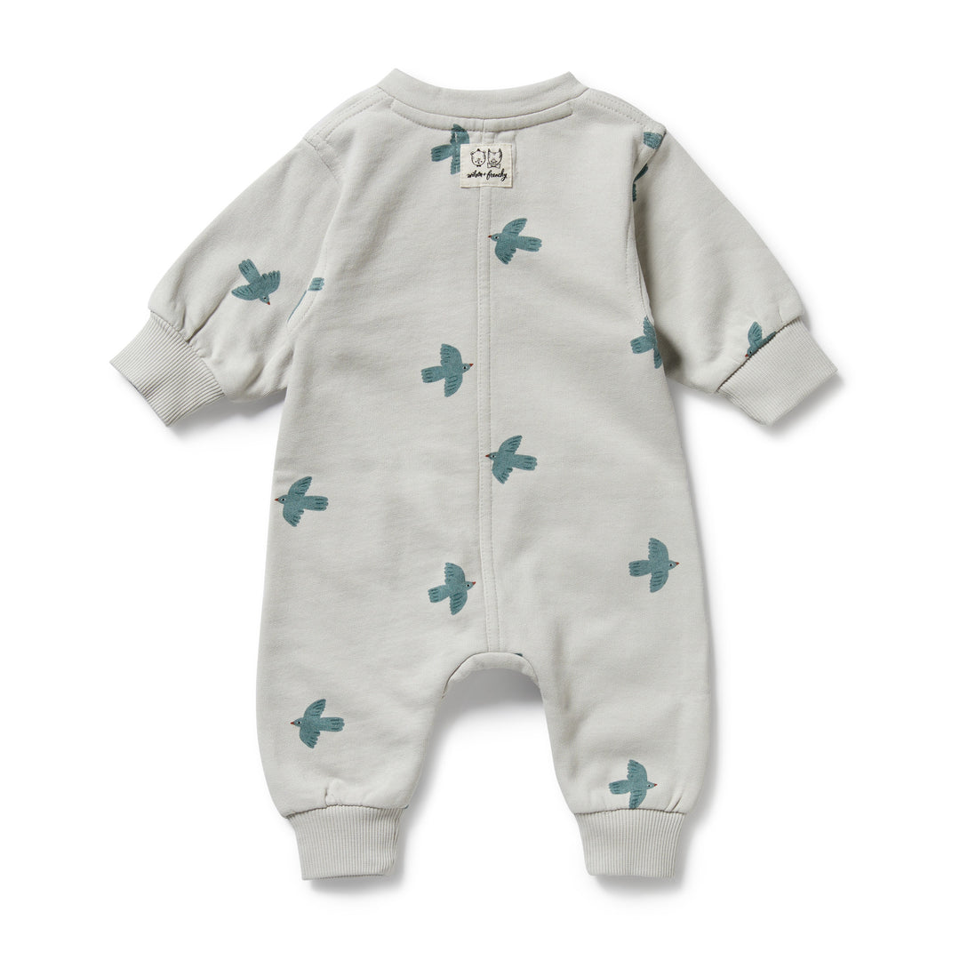 Wilson & Frenchy - Little Sparrow Organic Terry Growsuit