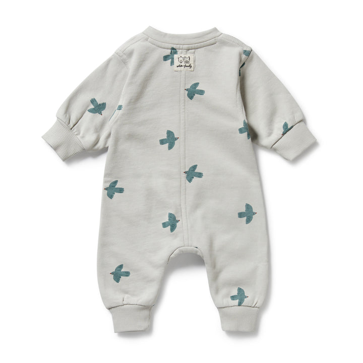 Wilson & Frenchy - Little Sparrow Organic Terry Growsuit