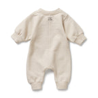 Organic Terry Growsuit - Oatmeal