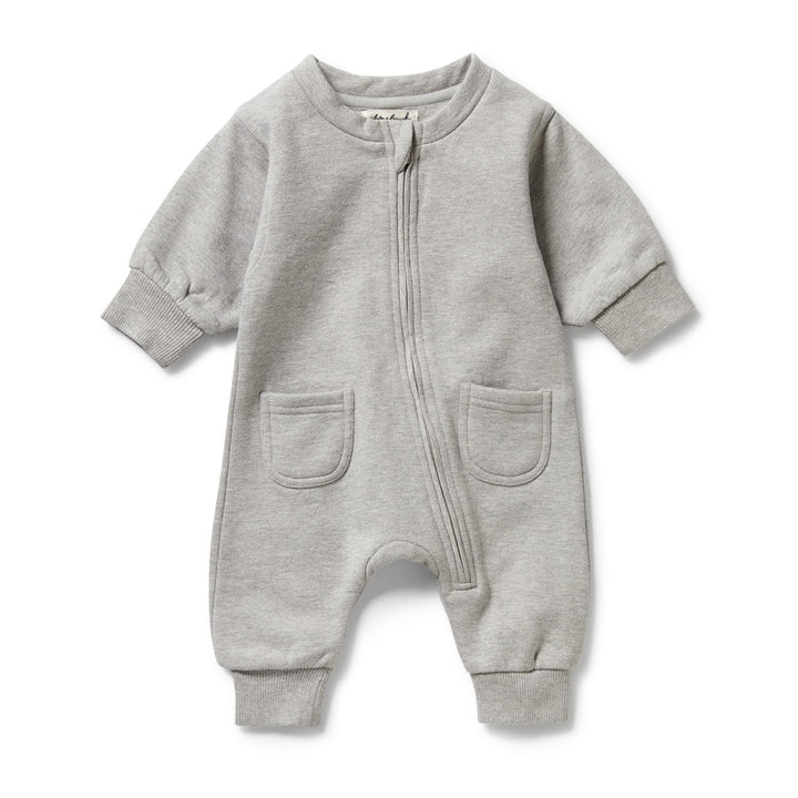 Wilson & Frenchy - Charcoal Organic Terry Growsuit